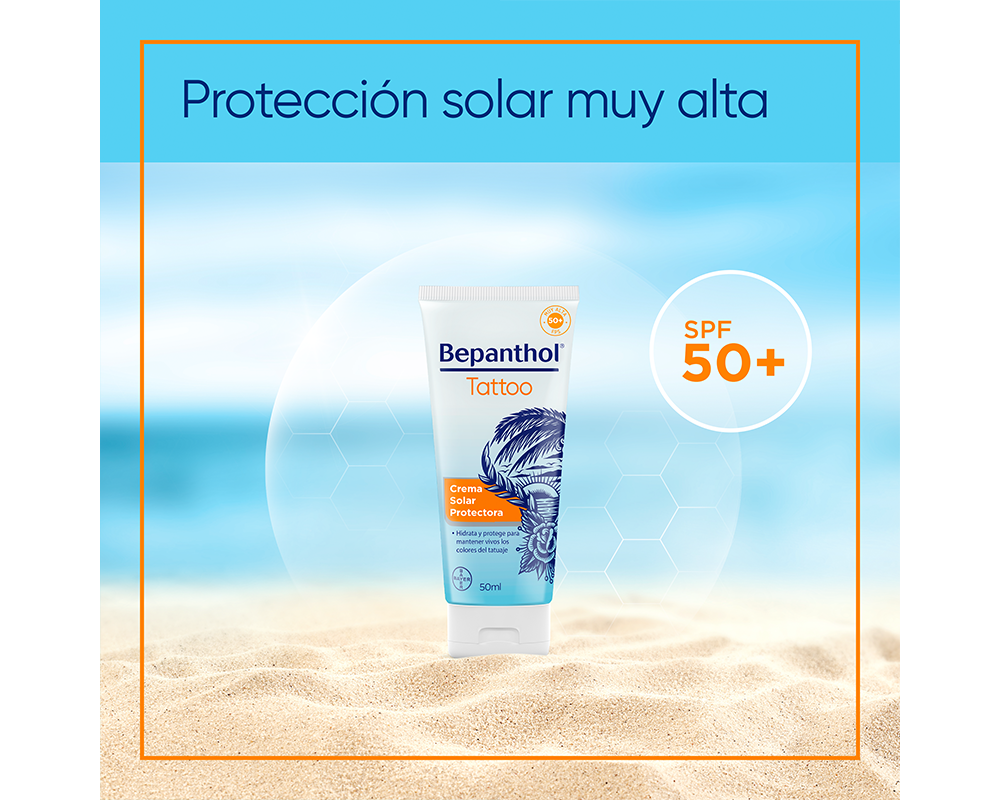 Bepanthol® Tattoo Crema Solar Protectora